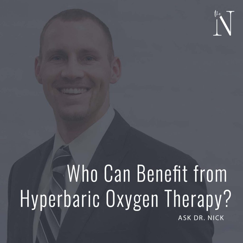 hyperbaric oxygen therapy