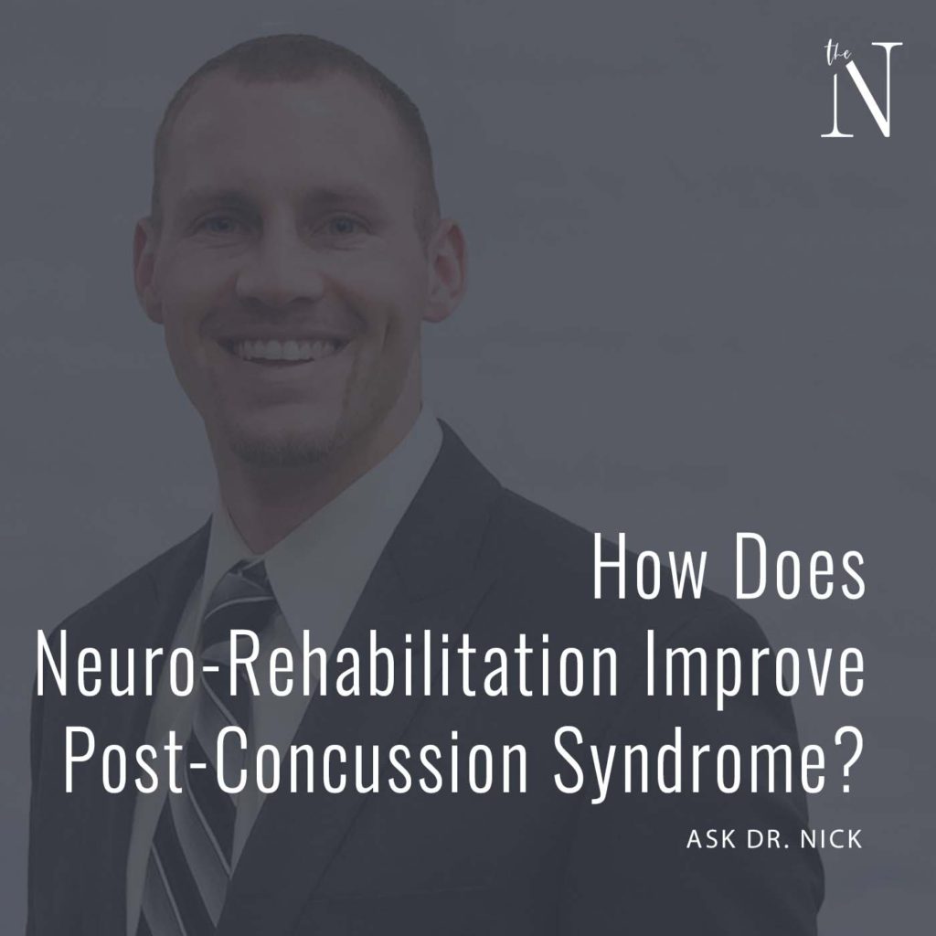 neuro-rehabilitation post concussion