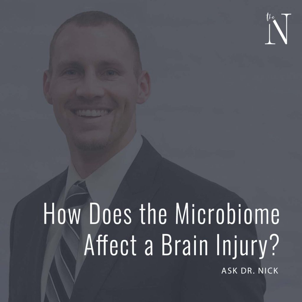 microbiome brain injury